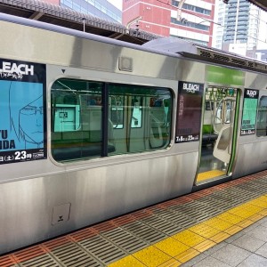 「BLEACH 千年血戦篇-訣別譚-」放送記念　山手線ラッピング電車が運行開始