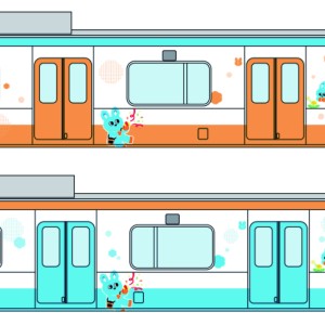 【小田急】子育て応援車「もころん号」リニューアル