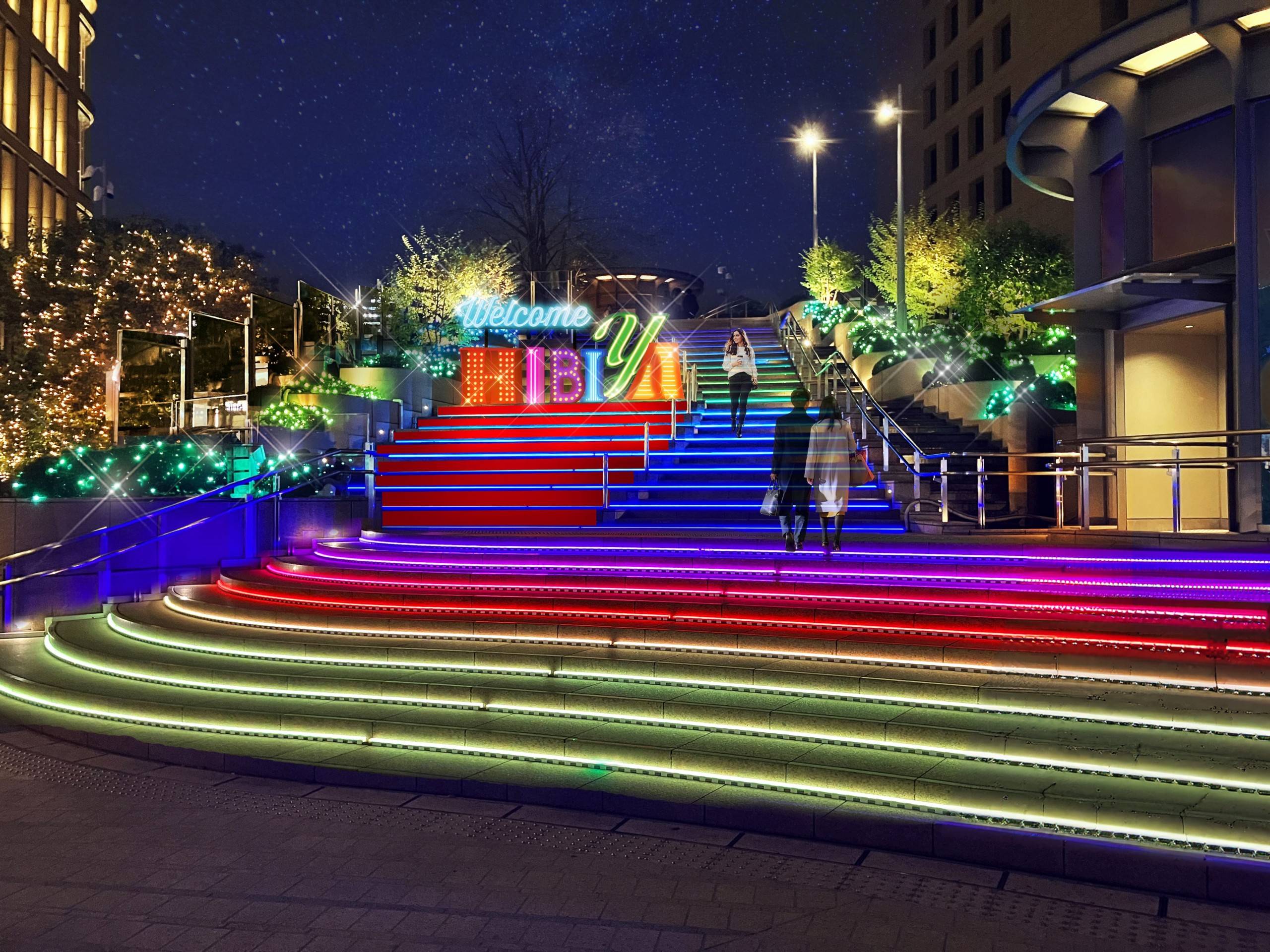 東京ミッドタウン日比谷】クリスマス後もイルミネーションを継続、大