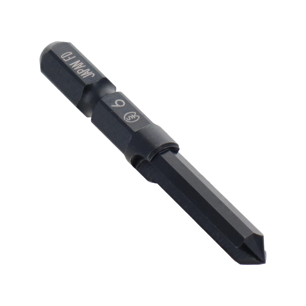 H&H 六角軸ジグソービットBLACK 6mm JBN-6