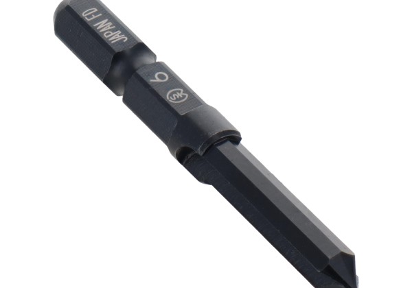 H&H 六角軸ジグソービットBLACK 6mm JBN-6