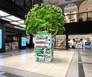 CO2を食べる自販機