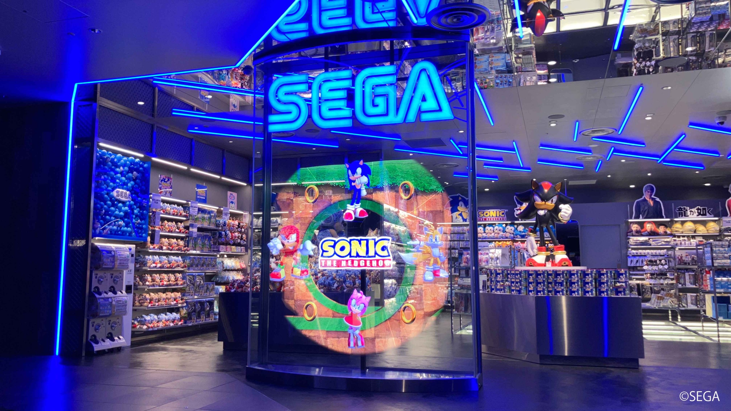 闇市場さま専用　スタディプロジェクト X-Gate】国内初の超大型3DホログラムディスプレイをSEGA STORE
