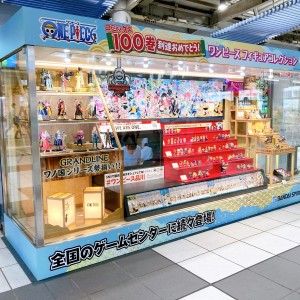 BANDAI SPIRISワンピースフィギュア品川駅展示